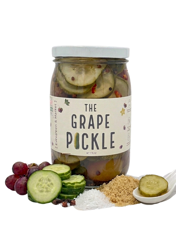 The Grape Pickle, straight from the jar