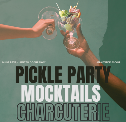 Pickle Party, Espresso Martini, DIY Mocktail, Charcuterie Boards, Dancing Music CoffeeHouse Takeover