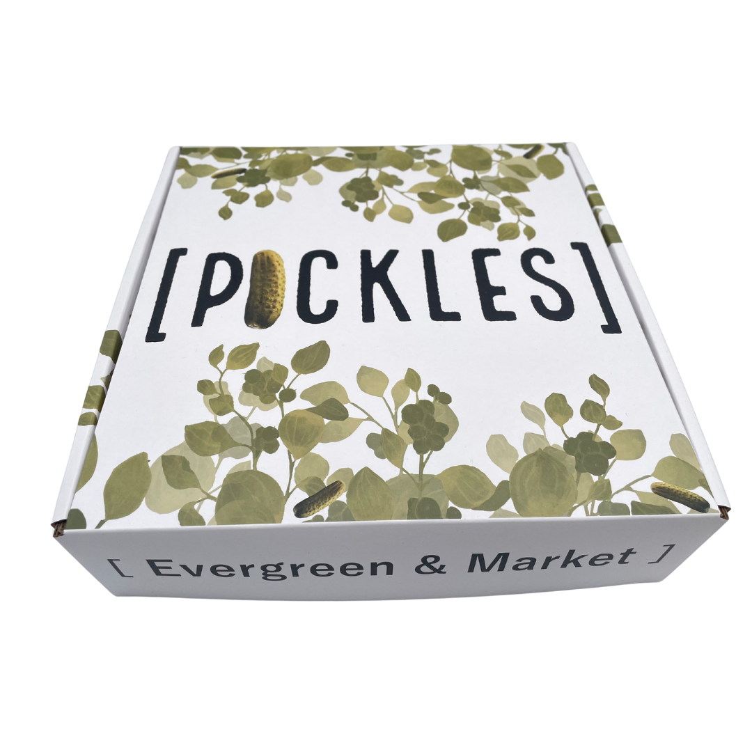 6 Jars Gift Box - [ PICKLED THINGS ] - Evergreen and Market