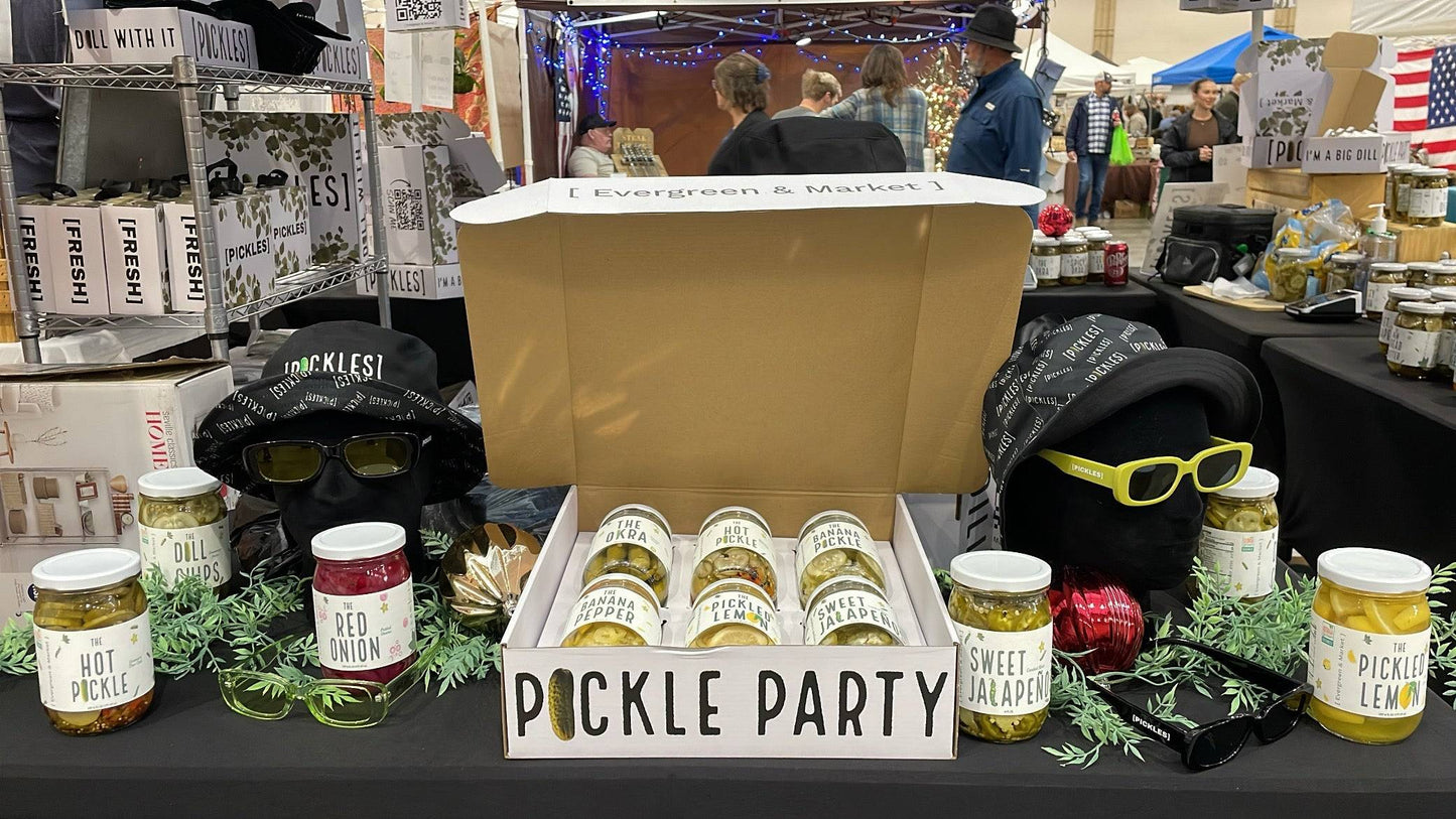 6 Jars Gift Box - [PICKLED THINGS]