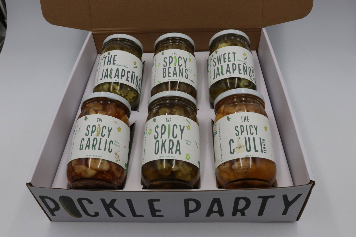 6 Jars Gift Box - [PICKLED THINGS]