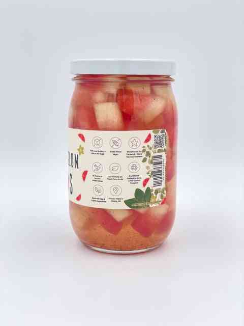 Watermelon Rind Pickles for Summer Recipes and Flavorful Meals - [PICKLES]