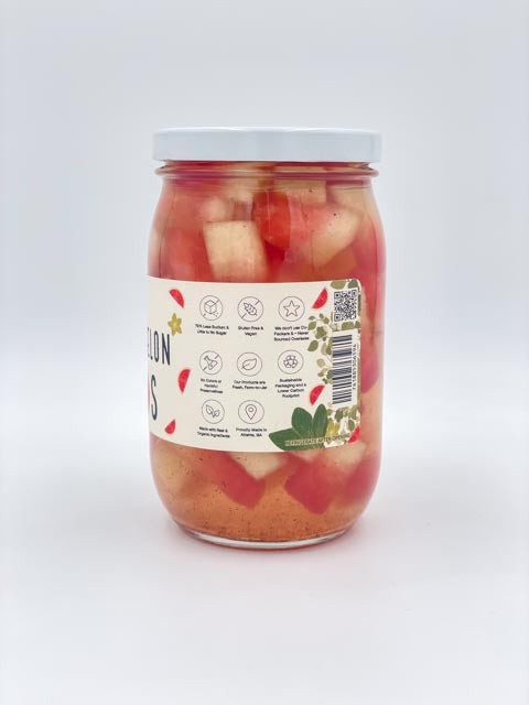 Watermelon Rind Pickles for Summer Recipes and Flavorful Meals - [PICKLES]