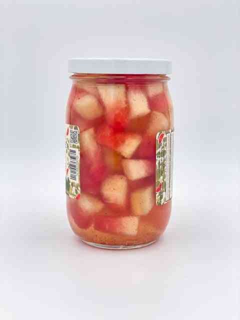 Watermelon Rind Pickles for Summer Recipes and Flavorful Meals - [PICKLES]