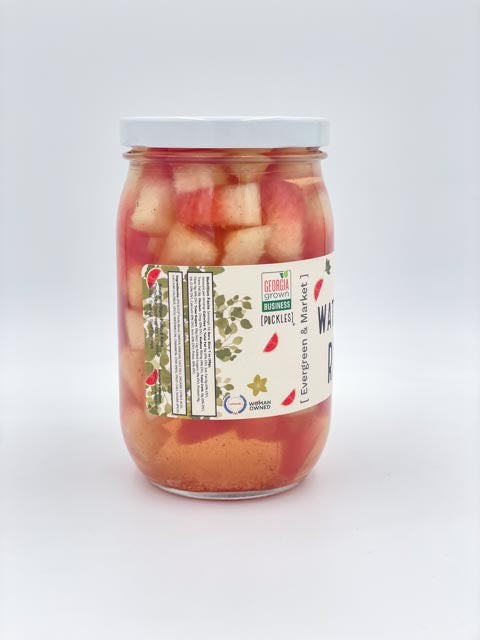 Watermelon Rind Pickles for Summer Recipes and Flavorful Meals - [PICKLES]