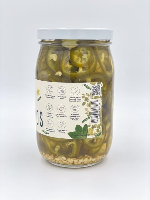 The Jalapeños - Fresh and Spicy Pickles - [PICKLES]