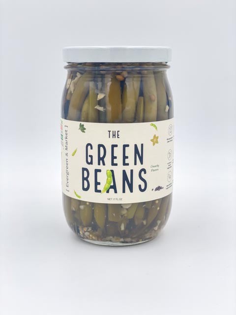 Pickled Green Beans - Crisp, Tangy Flavor in Every Bite - [PICKLES]