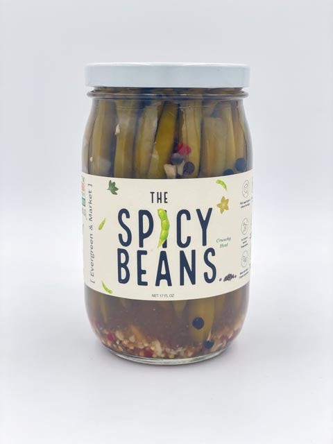 Spicy Green Beans - Bold & Zesty Snack - [PICKLES]