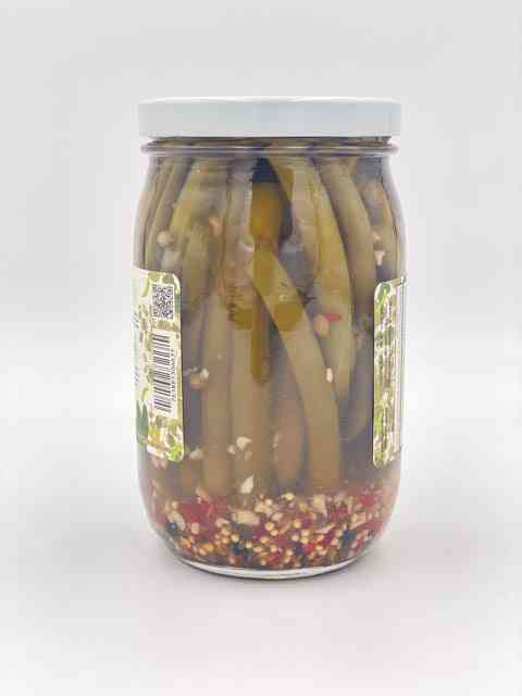 Spicy Green Beans - Bold & Zesty Snack - [PICKLES]