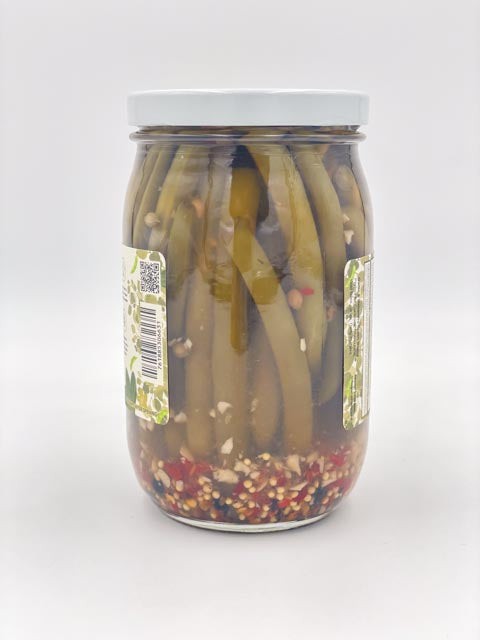 Spicy Green Beans - Bold & Zesty Snack - [PICKLES]