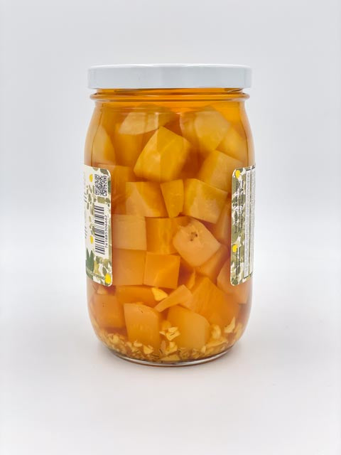 Golden Beets Pickled Jar Side