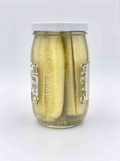 Dill Pickle Spears Crunch Flavor - Back View