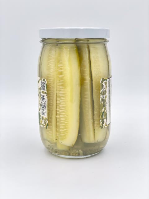 Dill Pickle Spears Crunch Flavor - Back View