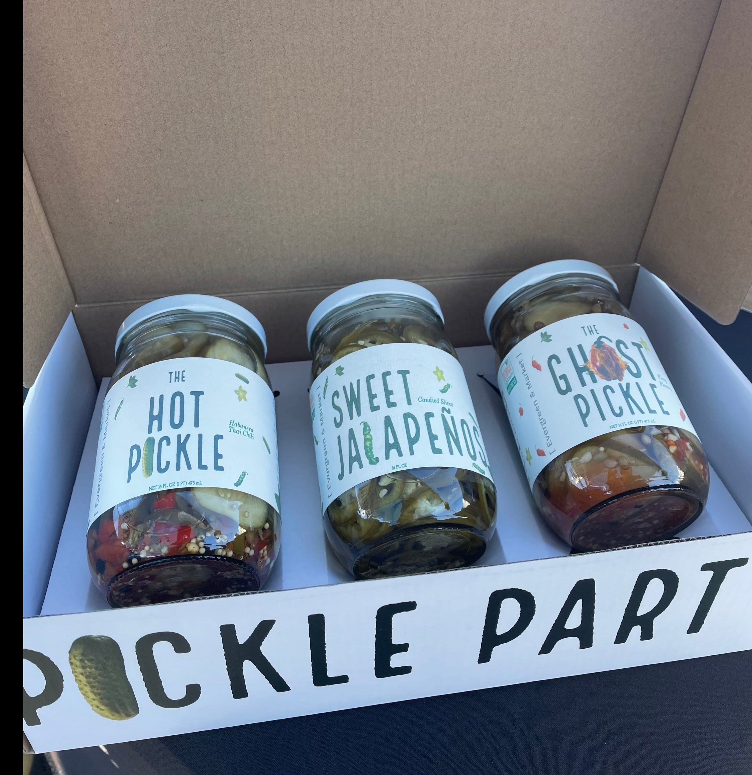 Blazing Box - 3 Jars Gift Box 🔥 - Evergreen and Market