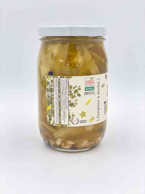 The Green Tomatoes - Zesty Southern Pickles - [PICKLES]
