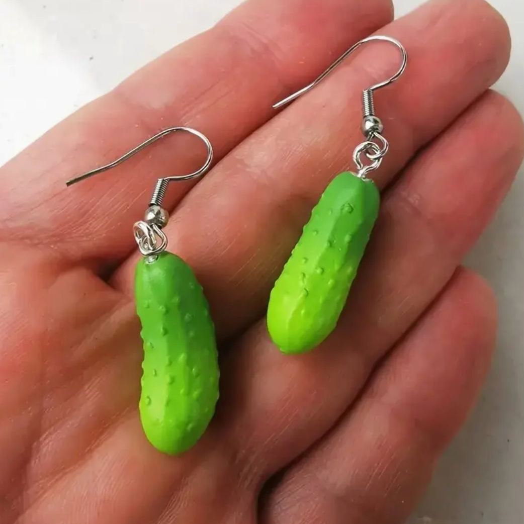Pickle Chip enamel pin - Atlanta Pickles merch