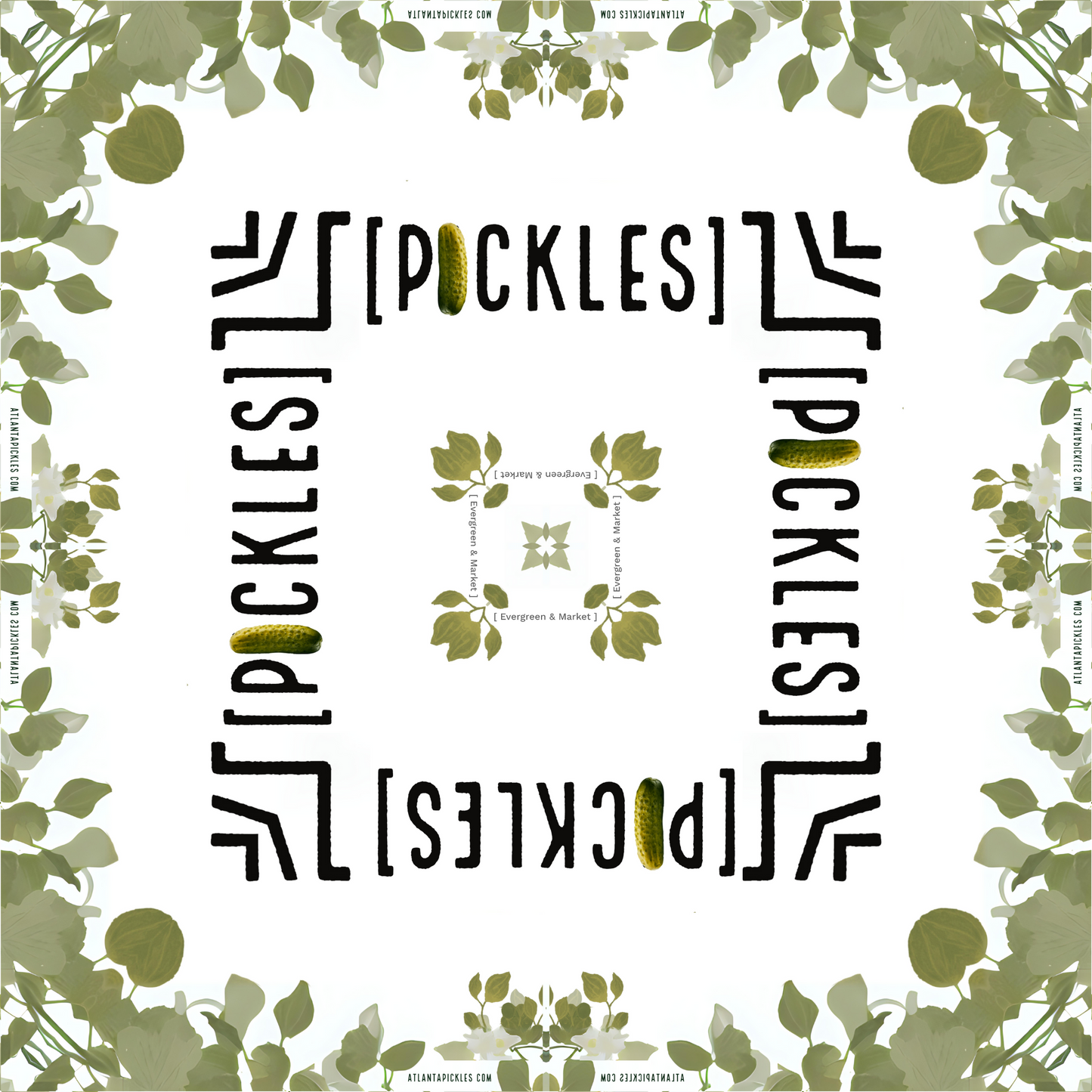 [ PICKLE MERCH ] - Evergreen and Market