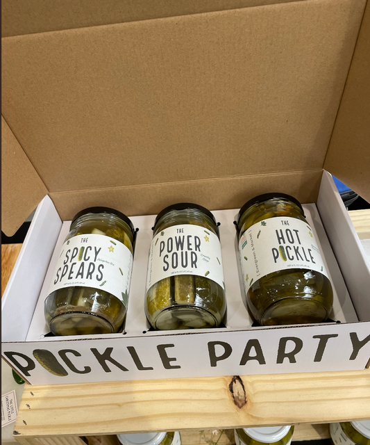 3 Jars Gift Box- Random Pickles