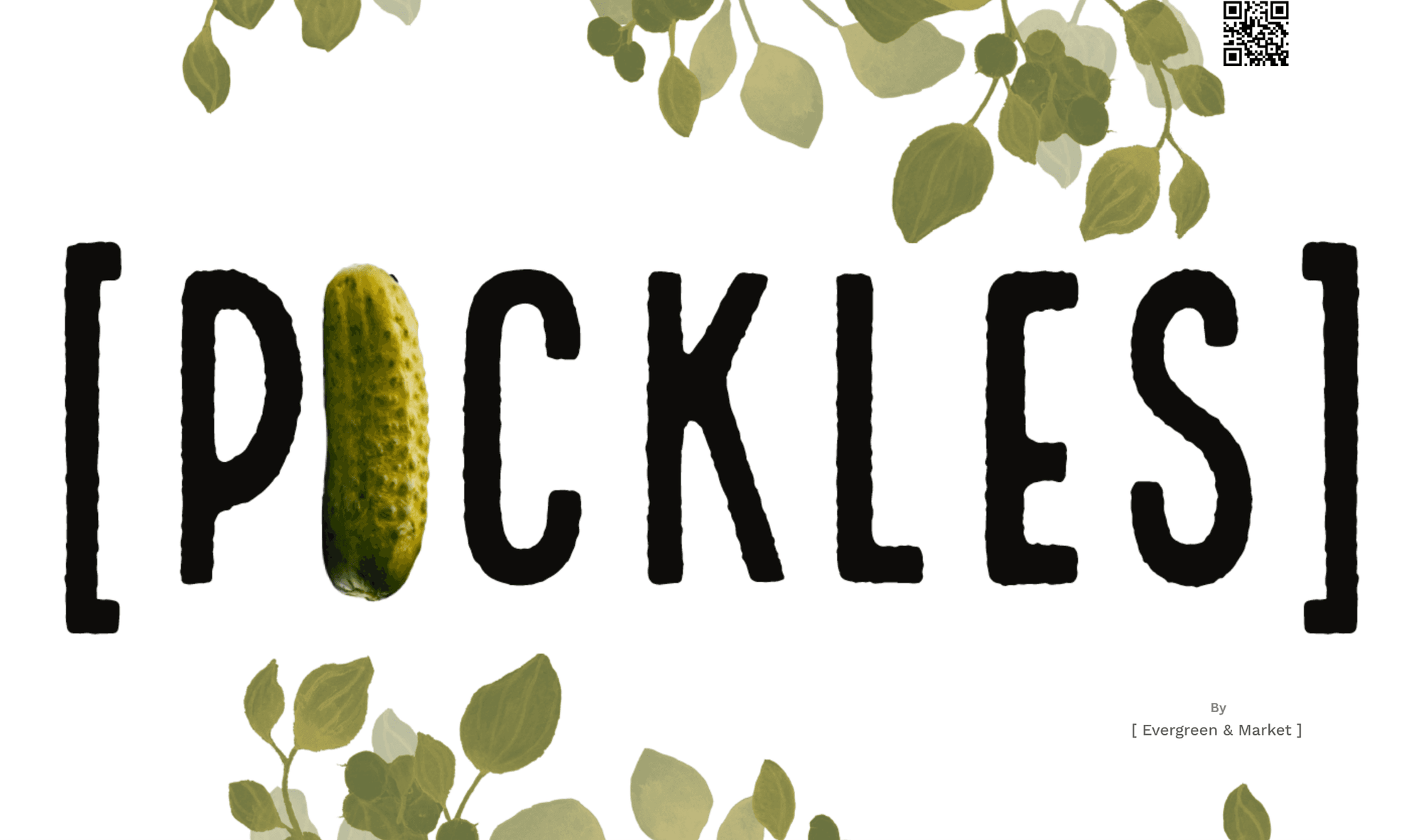 [ PICKLES ] Gift Cards - Evergreen and Market