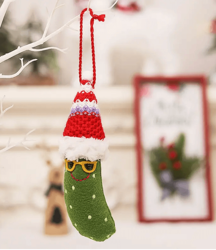 Christmas Pickle Ornament - Blush Toy - Evergreen and Market