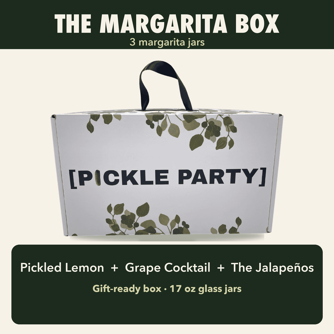 The Margarita Box — 3 Jars