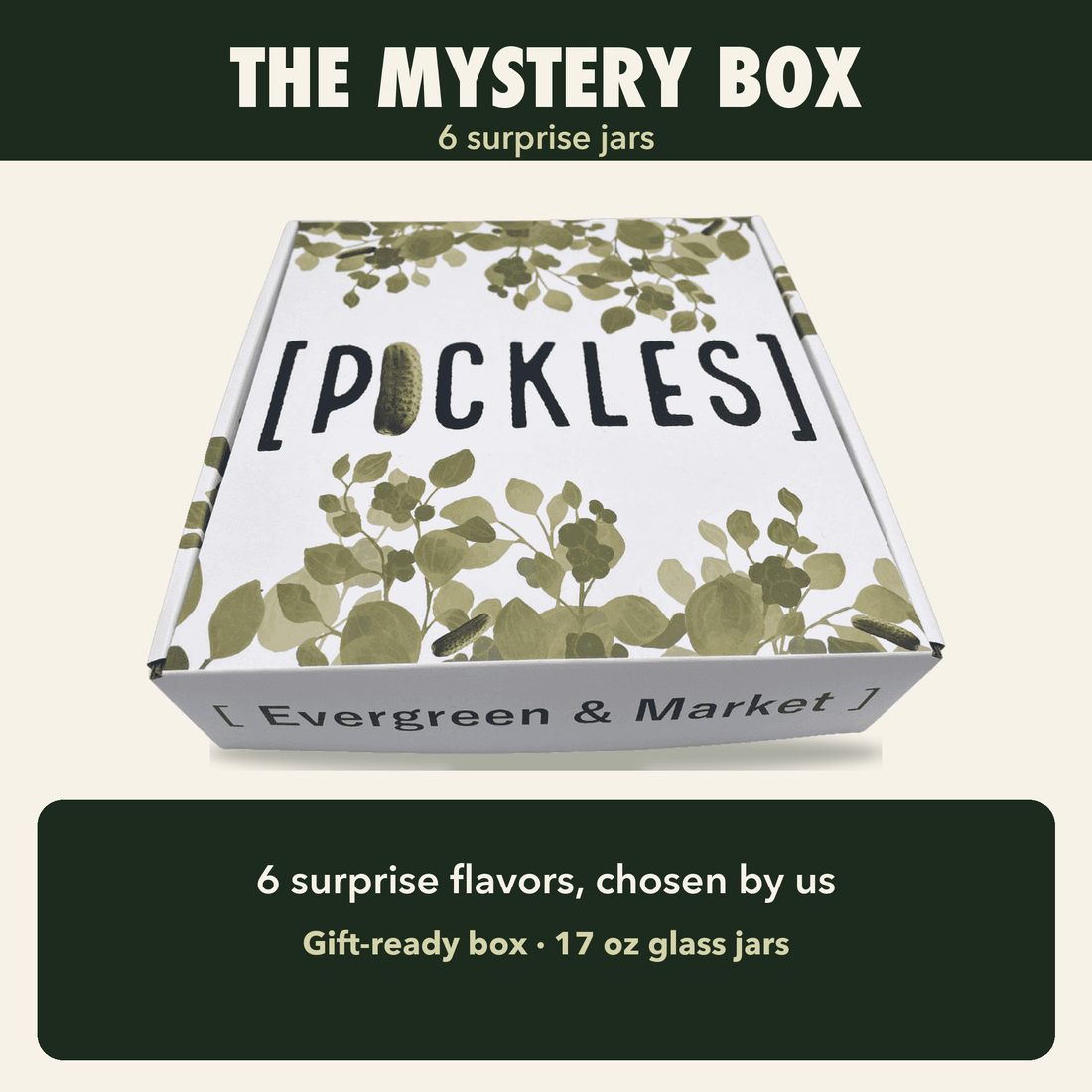 The Mystery Box — 6 Surprise Jars