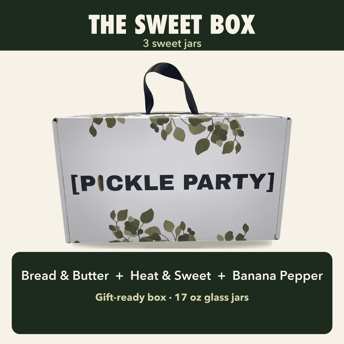 The Sweet Box — 3 Sweet Jars