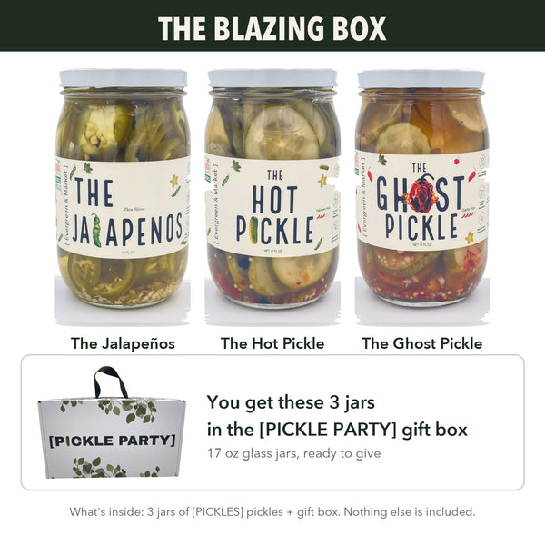 The Blazing Box — 3 Spicy Jars