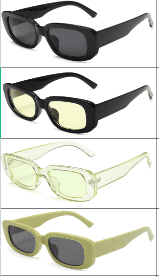 Pickle-print sunglasses in four styles - Atlanta Pickles merch