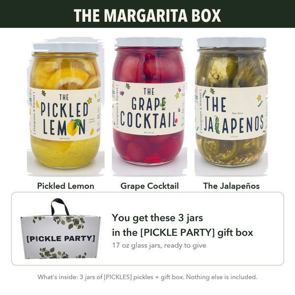 The Margarita Box — 3 Jars