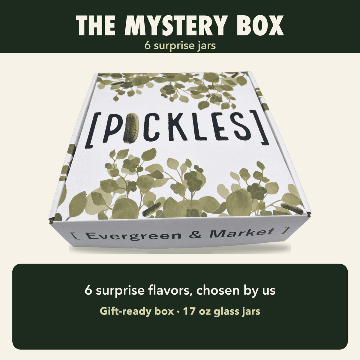 The Mystery Box — 6 Surprise Jars