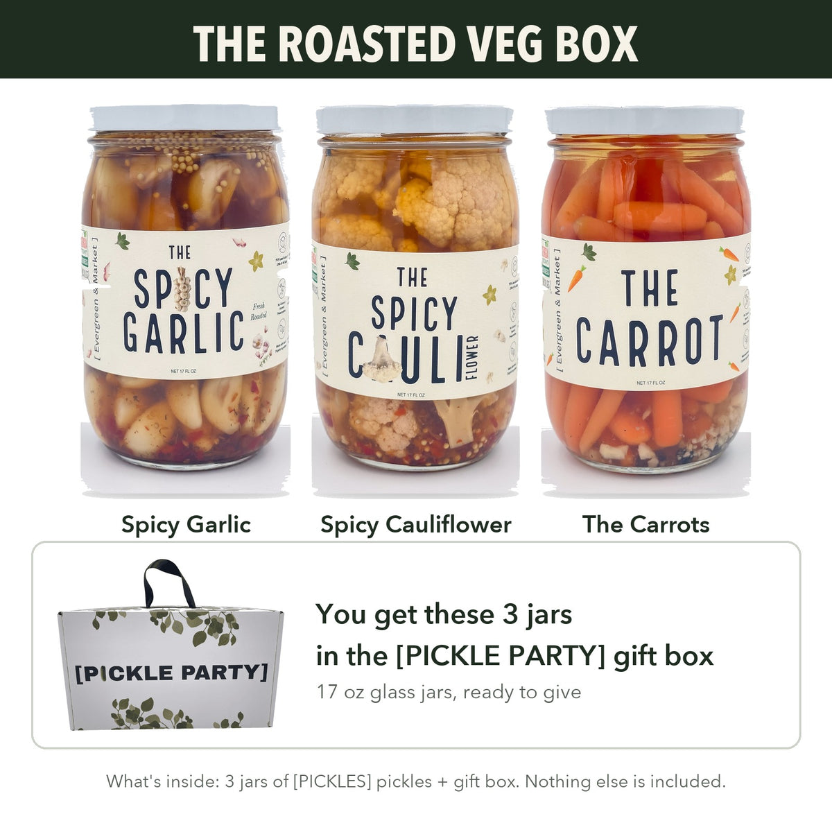 The Roasted Veg Box — 3 Jars