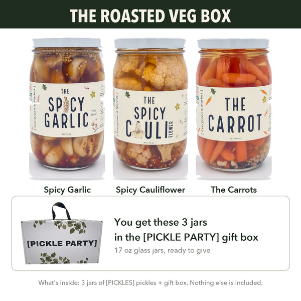 The Roasted Veg Box — 3 Jars
