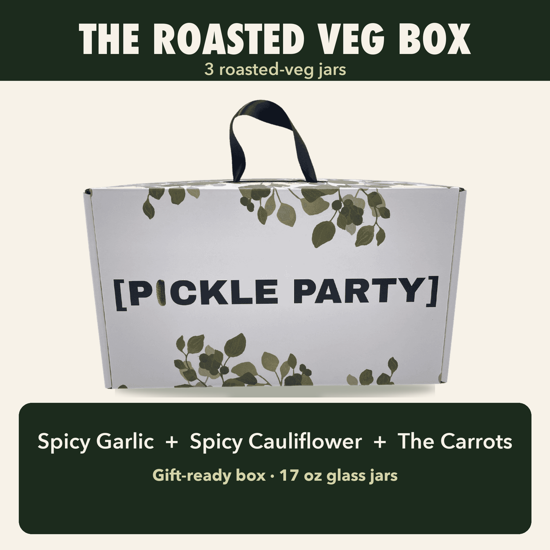 The Roasted Veg Box — 3 Jars