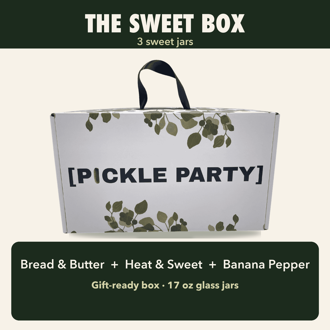 The Sweet Box — 3 Sweet Jars
