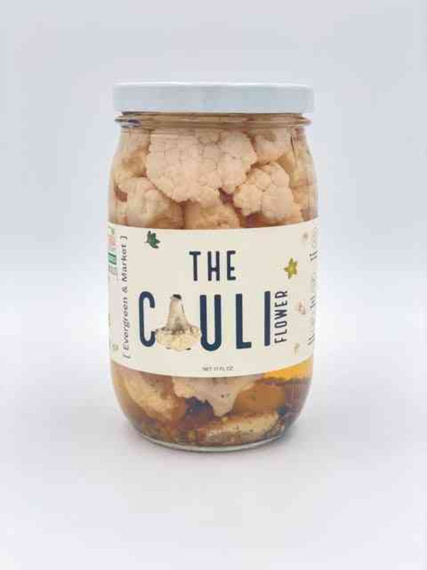 The Cauliflower — straight from the jar