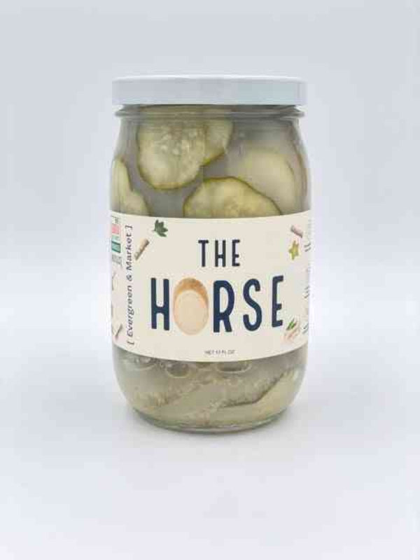 더 호스 피클 - 칵테일 등에 곁들이기 좋은 매콤한 피클 — straight from the jar