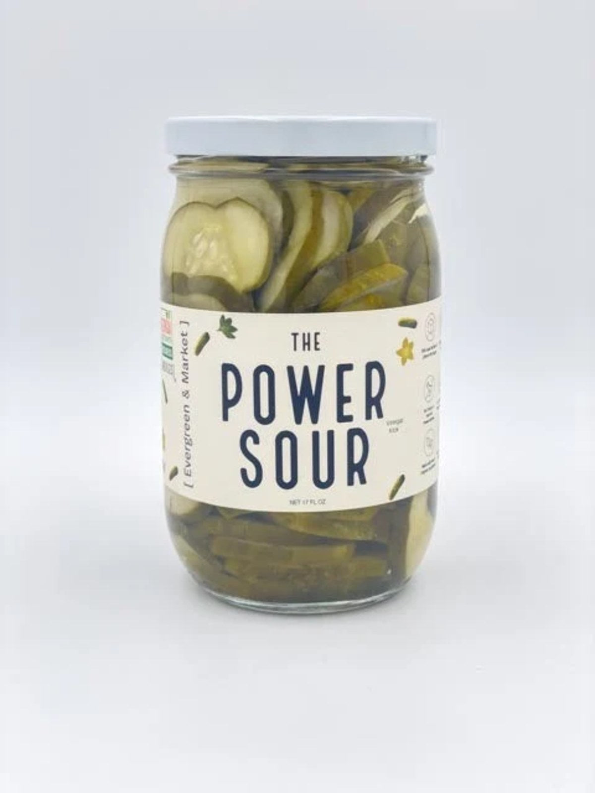 The Skinny Pickle — whole handcrafted pickles in a glass jar